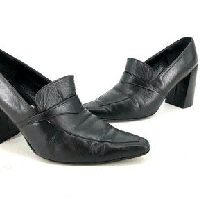 Robert Clergerie Womens Paris France Black Block